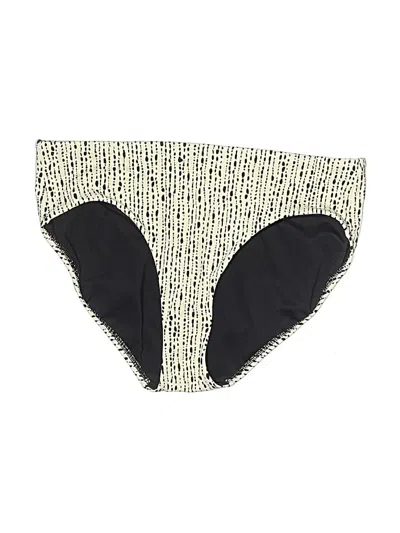 Pre-owned Athleta Swimsuit Bottoms In White