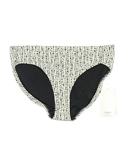 Pre-owned Athleta Swimsuit Bottoms In White