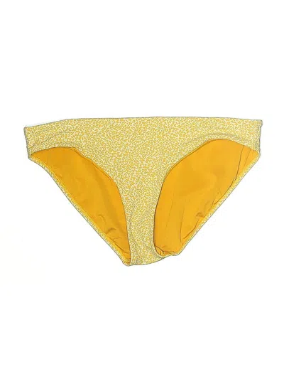 Pre-owned Athleta Swimsuit Bottoms In Yellow