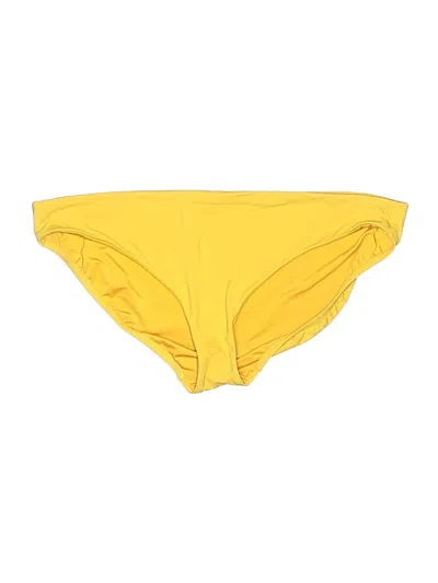 Pre-owned Athleta Swimsuit Bottoms In Yellow