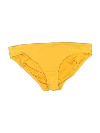 Pre-owned Athleta Swimsuit Bottoms In Yellow
