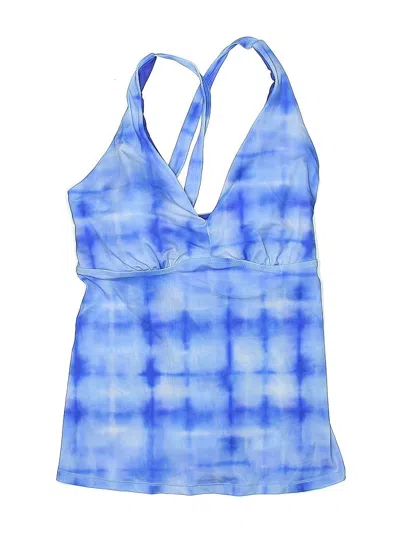 Pre-owned Athleta Swimsuit Cover Up In Blue