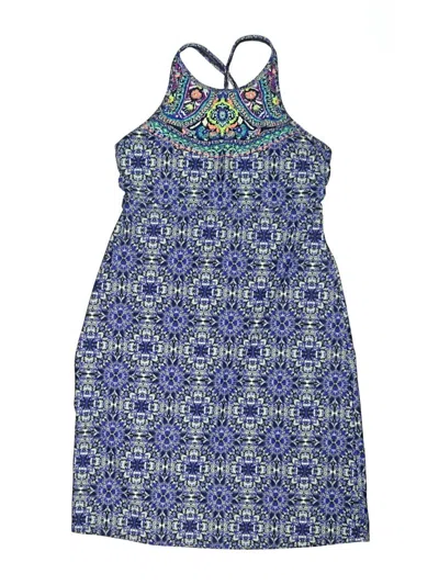 Pre-owned Athleta Swimsuit Cover Up In Blue