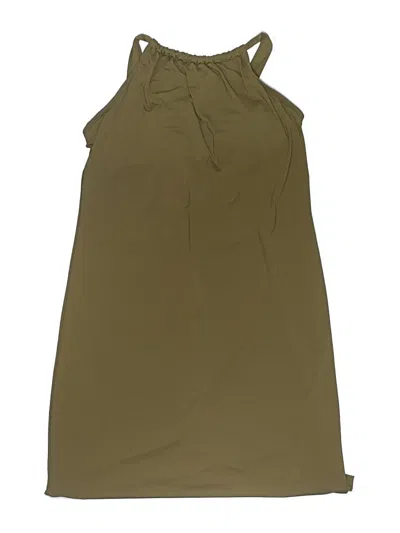 Pre-owned Athleta Swimsuit Cover Up In Green
