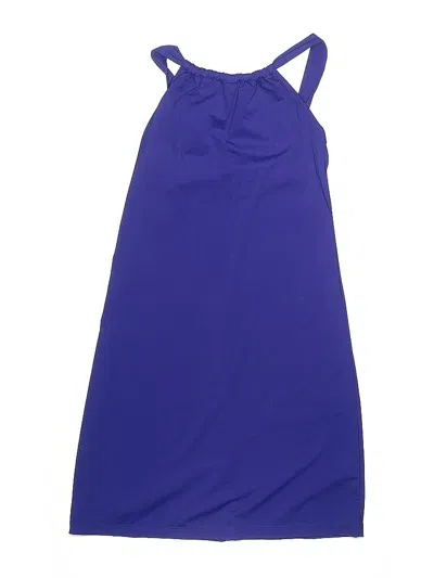 Pre-owned Athleta Swimsuit Cover Up In Purple