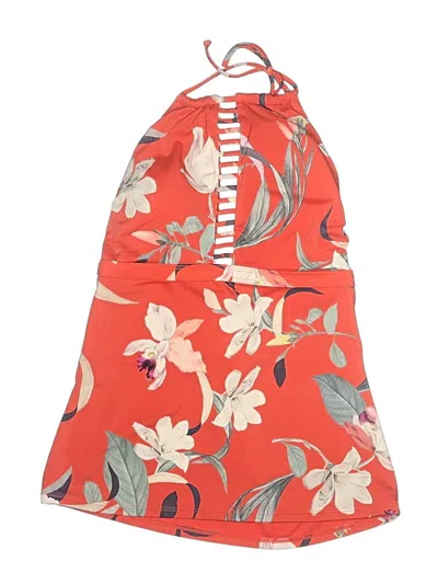 Pre-owned Athleta Swimsuit Cover Up In Red