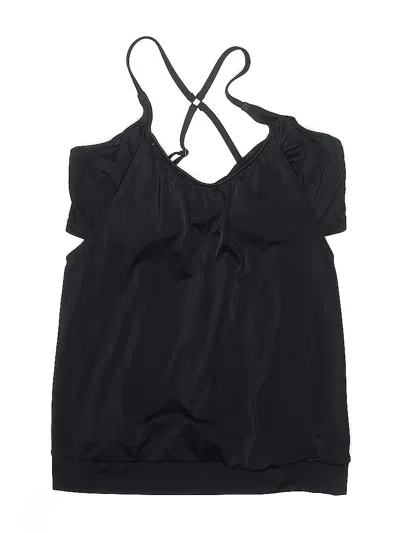 Pre-owned Athleta Swimsuit Top Black Swimwear
