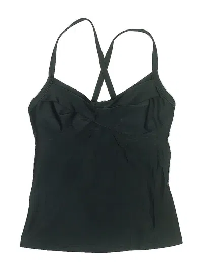 Pre-owned Athleta Swimsuit Top Black Swimwear