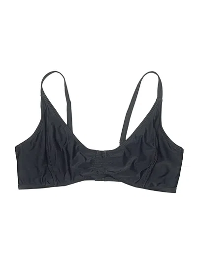Pre-owned Athleta Swimsuit Top Black Swimwear