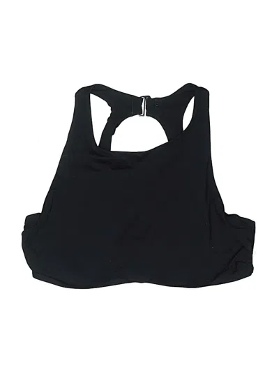 Pre-owned Athleta Swimsuit Top Black Swimwear