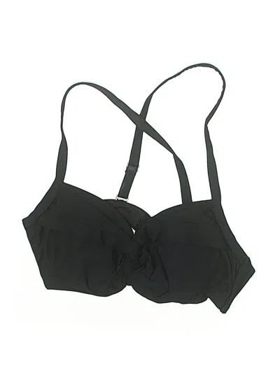 Pre-owned Athleta Swimsuit Top Black Swimwear