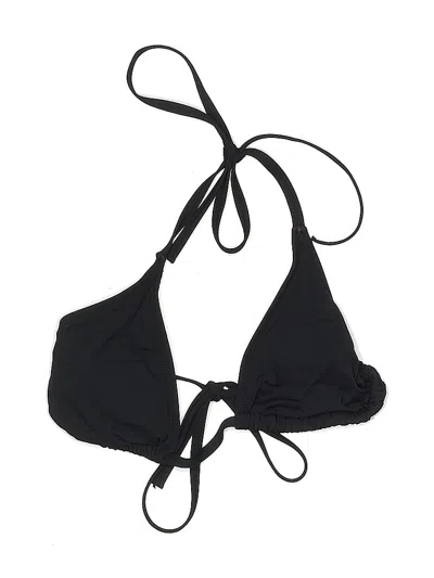 Pre-owned Athleta Swimsuit Top Black Swimwear