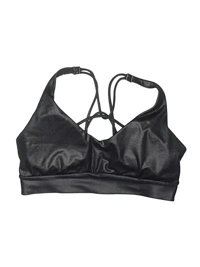 Pre-owned Athleta Swimsuit Top Black Swimwear