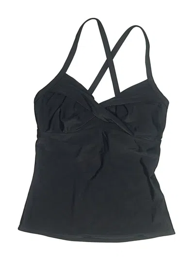 Pre-owned Athleta Swimsuit Top Black Swimwear