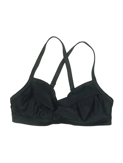 Pre-owned Athleta Swimsuit Top Black Swimwear