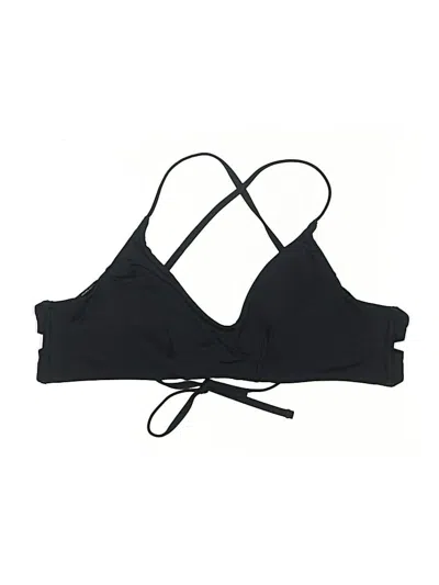 Pre-owned Athleta Swimsuit Top Black Swimwear