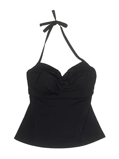 Pre-owned Athleta Swimsuit Top Black Swimwear