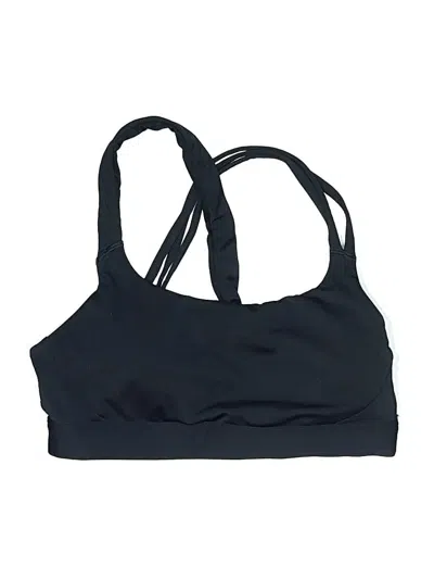 Pre-owned Athleta Swimsuit Top Black Swimwear