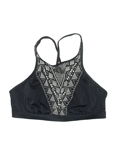 Pre-owned Athleta Swimsuit Top Black Swimwear