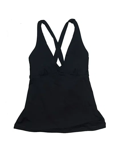 Pre-owned Athleta Swimsuit Top Black Swimwear