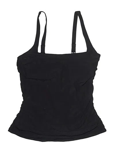 Pre-owned Athleta Swimsuit Top Black Swimwear