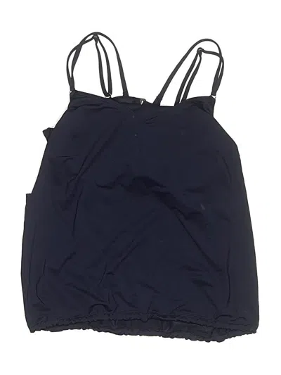 Pre-owned Athleta Swimsuit Top Blue Swimwear