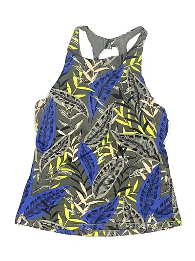 Pre-owned Athleta Swimsuit Top Blue Swimwear