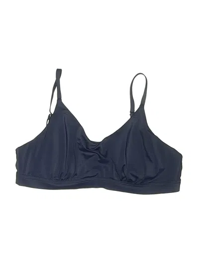 Pre-owned Athleta Swimsuit Top Blue Swimwear