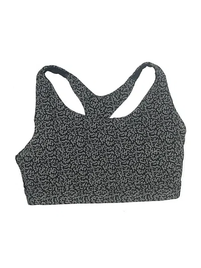 Pre-owned Athleta Swimsuit Top Gray Swimwear