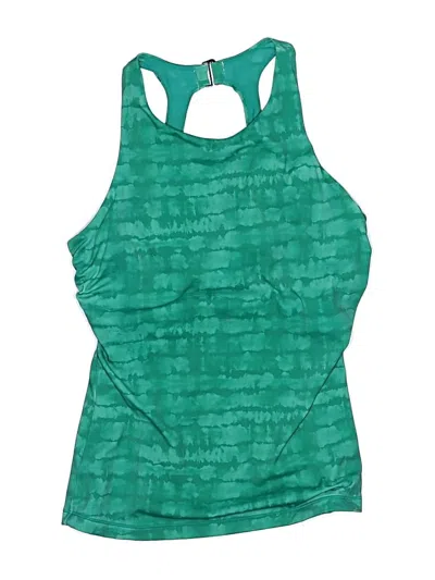 Pre-owned Athleta Swimsuit Top Green Swimwear