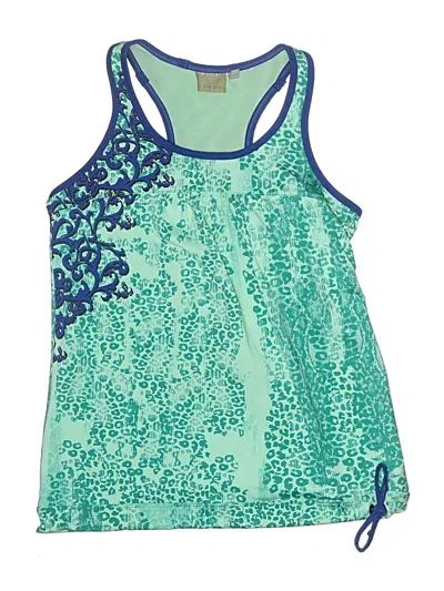Pre-owned Athleta Swimsuit Top Green Swimwear