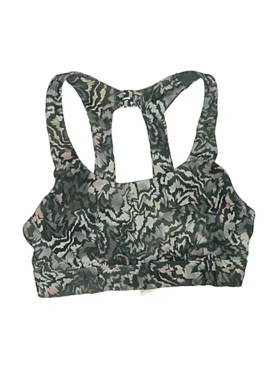 Pre-owned Athleta Swimsuit Top Green Swimwear