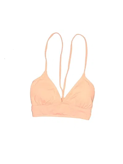 Pre-owned Athleta Swimsuit Top Pink Swimwear