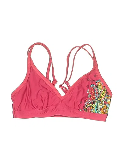 Pre-owned Athleta Swimsuit Top Pink Swimwear