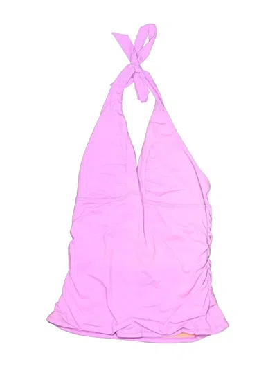 Pre-owned Athleta Swimsuit Top Purple Swimwear