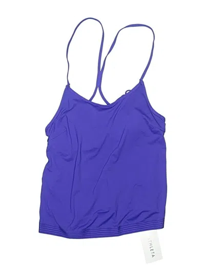 Pre-owned Athleta Swimsuit Top Purple Swimwear