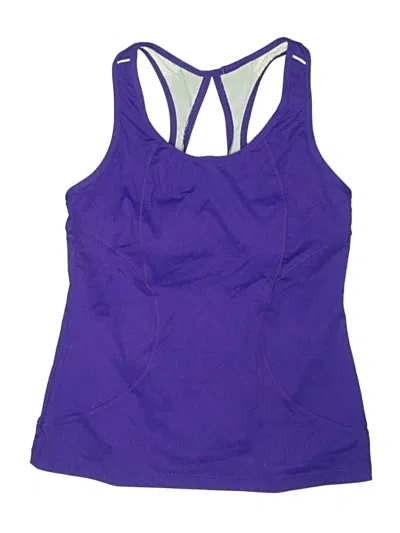 Pre-owned Athleta Swimsuit Top Purple Swimwear