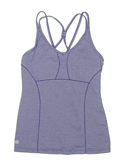 Pre-owned Athleta Swimsuit Top Purple Swimwear