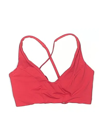 Pre-owned Athleta Swimsuit Top Red Swimwear