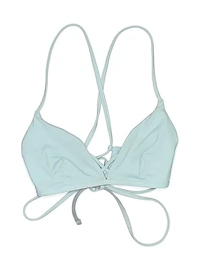 Pre-owned Athleta Swimsuit Top Teal Swimwear