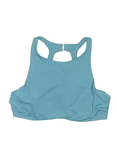 Athleta Swimsuit Top Teal Swimwear In Blue