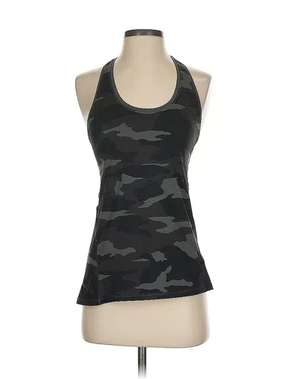 Pre-owned Athleta Tank Top Black Halter Neckline Tops