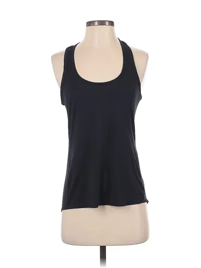 Pre-owned Athleta Tank Top Black Halter Neckline Tops