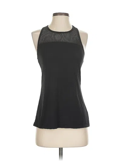 Pre-owned Athleta Tank Top Black Halter Neckline Tops