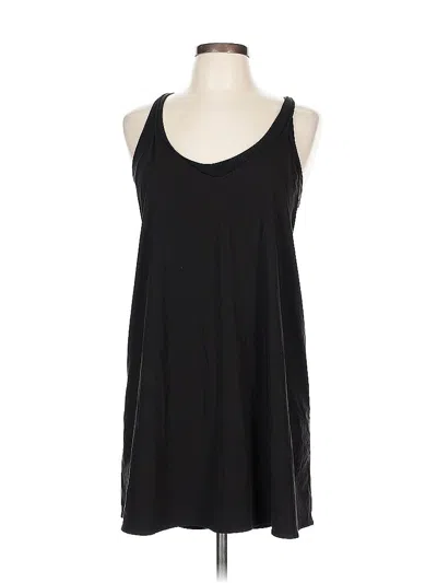 Pre-owned Athleta Tank Top Black Halter Neckline Tops