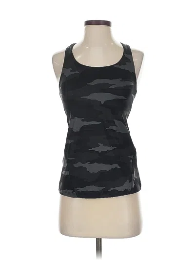 Pre-owned Athleta Tank Top Black Halter Neckline Tops