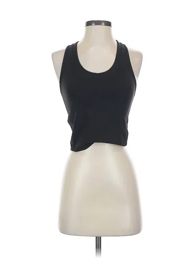 Pre-owned Athleta Tank Top Black Halter Neckline Tops