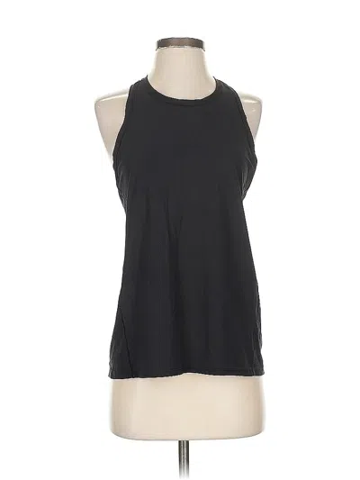 Pre-owned Athleta Tank Top Black Halter Neckline Tops