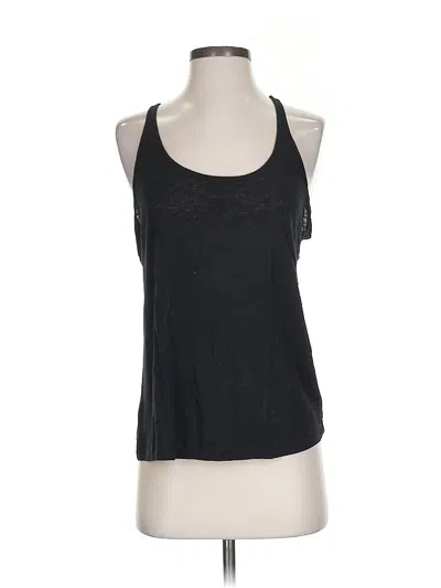 Pre-owned Athleta Tank Top Black Halter Neckline Tops