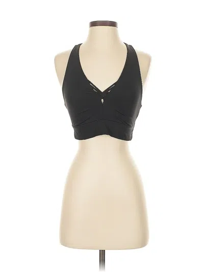 Pre-owned Athleta Tank Top Black Halter Neckline Tops